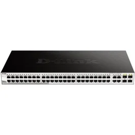 D-Link DGS-1210-48/E Switch Gestionable de 48 Puertos Gigabit Ethernet 10/100/1000 con 4 Puertos SFP